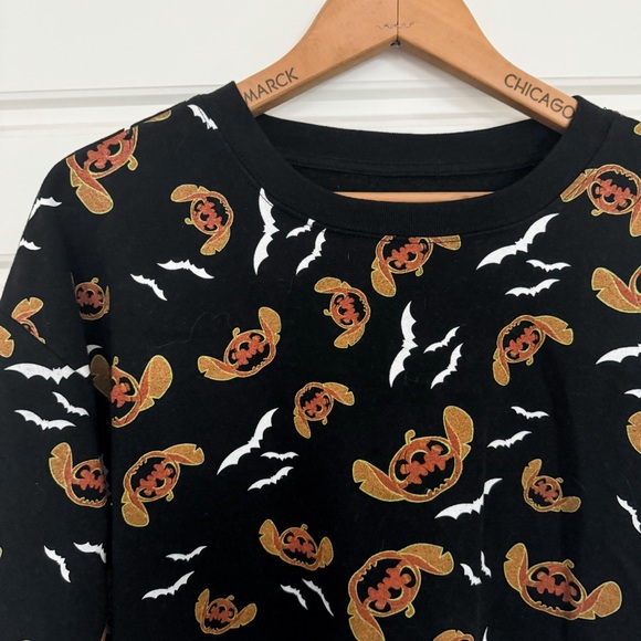 Stitch Halloween Sweatshirt by Disney | Juniors XL (15-17) | Lilo & Stitch - Picture 4 of 5